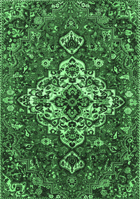 Persian Emerald Green Traditional Rug, tr4520emgrn