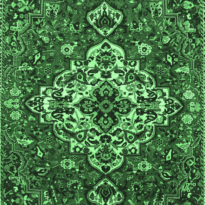 Persian Emerald Green Traditional Rug, tr4520emgrn