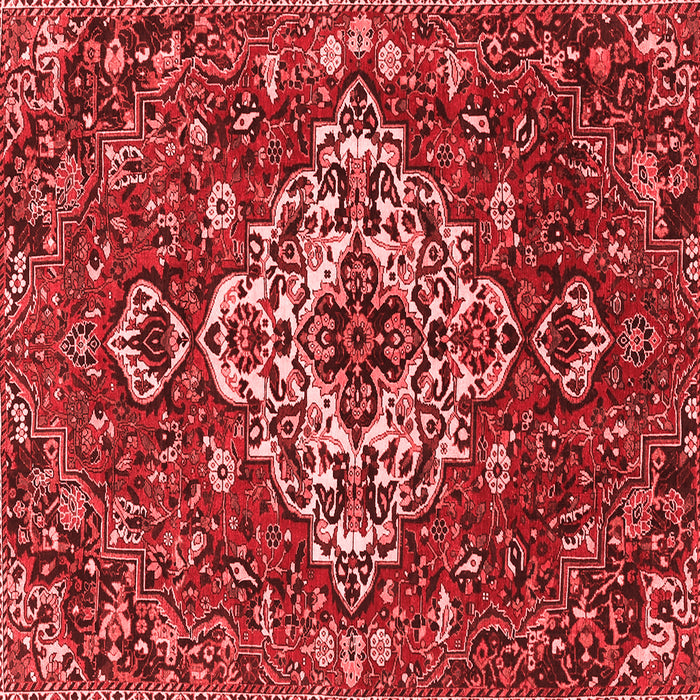 Machine Washable Persian Red Traditional Rug, wshtr4520red
