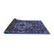 Sideview of Persian Blue Traditional Rug, tr4520blu