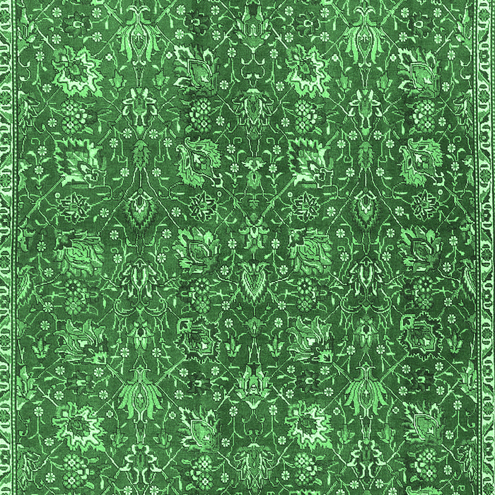 Persian Emerald Green Traditional Rug, tr4521emgrn