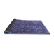 Sideview of Persian Blue Traditional Rug, tr4521blu