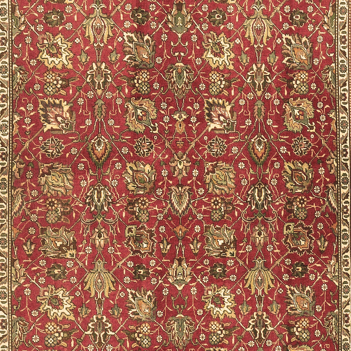 Machine Washable Persian Brown Traditional Rug, wshtr4521brn