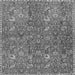 Serging Thickness of Persian Gray Traditional Rug, tr4521gry