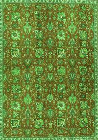 Persian Green Traditional Rug, tr4521grn