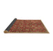 Sideview of Persian Brown Traditional Rug, tr4521brn