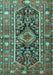 Persian Turquoise Traditional Rug, tr4524turq