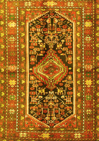 Persian Yellow Traditional Rug, tr4524yw