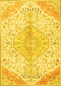 Persian Yellow Traditional Rug, tr4525yw