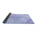 Sideview of Persian Blue Traditional Rug, tr4525blu