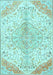 Persian Light Blue Traditional Rug, tr4525lblu