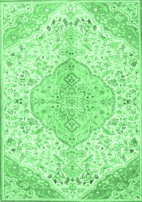 Persian Emerald Green Traditional Rug, tr4525emgrn