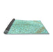 Sideview of Persian Light Blue Traditional Rug, tr4525lblu