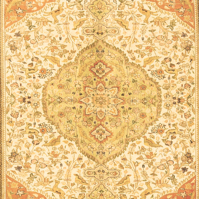 Machine Washable Persian Brown Traditional Rug, wshtr4525brn