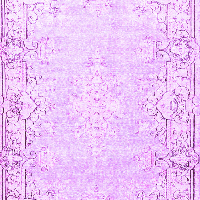 Machine Washable Persian Purple Bohemian Area Rugs, wshtr4526pur