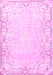 Persian Pink Bohemian Rug, tr4526pnk