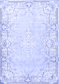 Persian Blue Bohemian Rug, tr4526blu