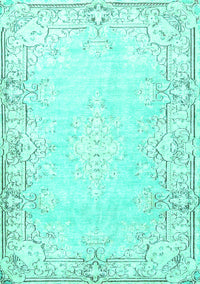 Persian Turquoise Bohemian Rug, tr4526turq