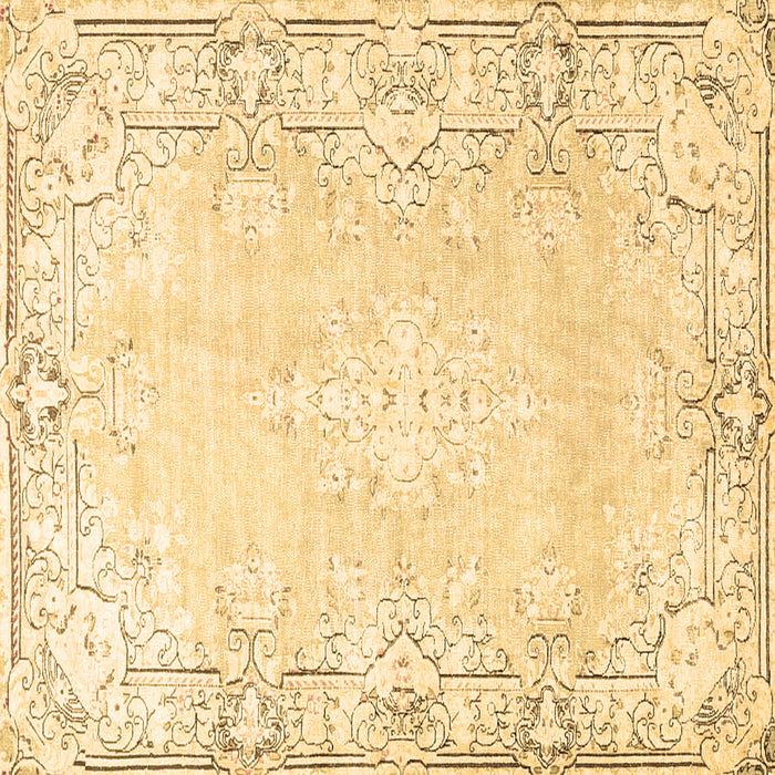 Square Persian Brown Bohemian Rug, tr4526brn