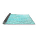 Sideview of Persian Light Blue Bohemian Rug, tr4526lblu