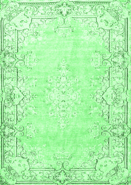 Persian Emerald Green Bohemian Rug, tr4526emgrn