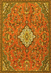 Persian Yellow Traditional Rug, tr4527yw