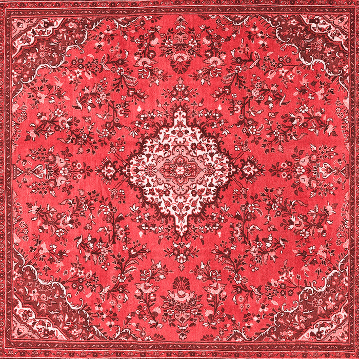 Machine Washable Persian Red Traditional Rug, wshtr4527red