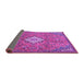 Sideview of Persian Purple Traditional Rug, tr4527pur