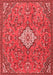 Persian Red Traditional Area Rugs