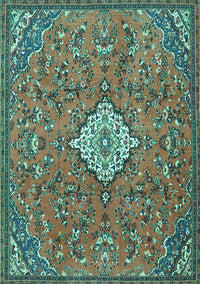 Persian Turquoise Traditional Rug, tr4527turq