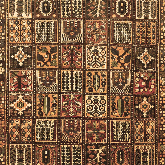 Machine Washable Persian Brown Traditional Rug, wshtr4528brn