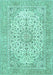 Persian Turquoise Traditional Rug, tr4529turq