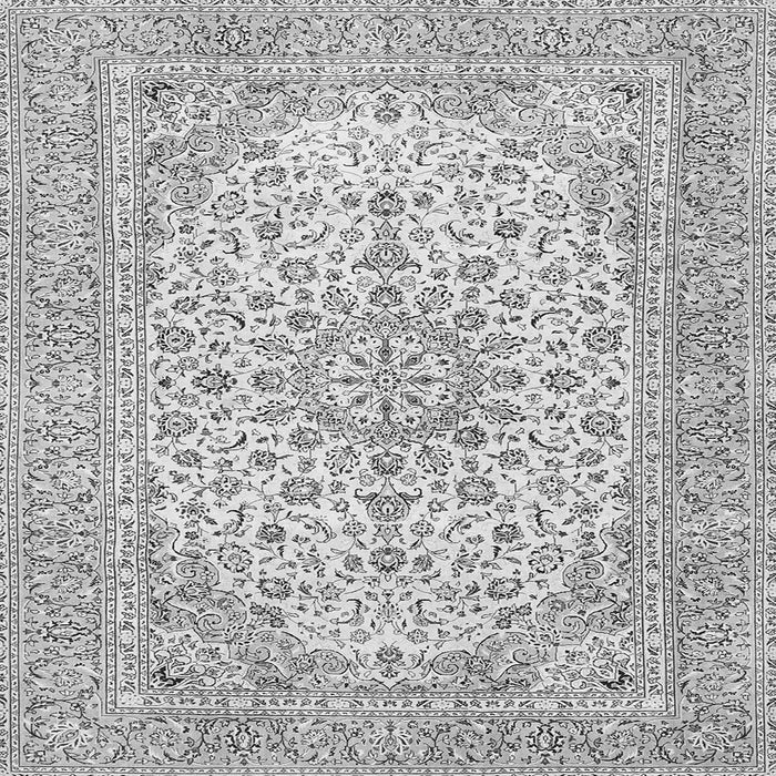 Serging Thickness of Persian Gray Traditional Rug, tr4529gry