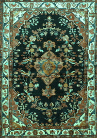 Persian Turquoise Traditional Rug, tr452turq