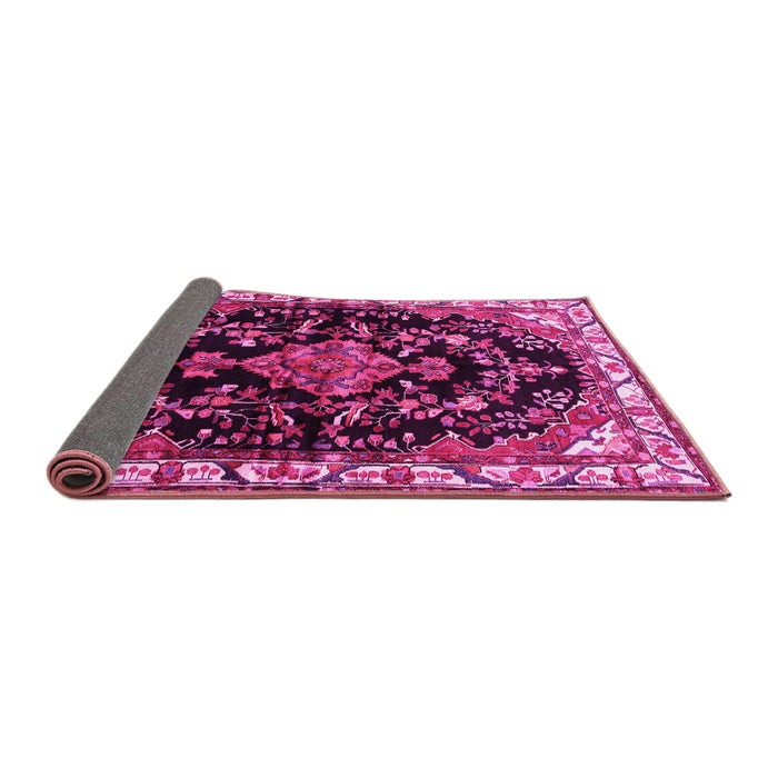 Sideview of Persian Pink Traditional Rug, tr452pnk