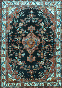 Persian Light Blue Traditional Rug, tr452lblu