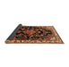 Sideview of Persian Brown Traditional Rug, tr452brn