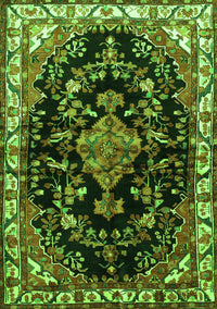 Persian Green Traditional Rug, tr452grn