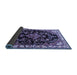 Sideview of Persian Blue Traditional Rug, tr452blu