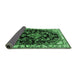 Sideview of Persian Emerald Green Traditional Rug, tr452emgrn