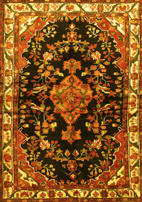 Persian Yellow Traditional Rug, tr452yw