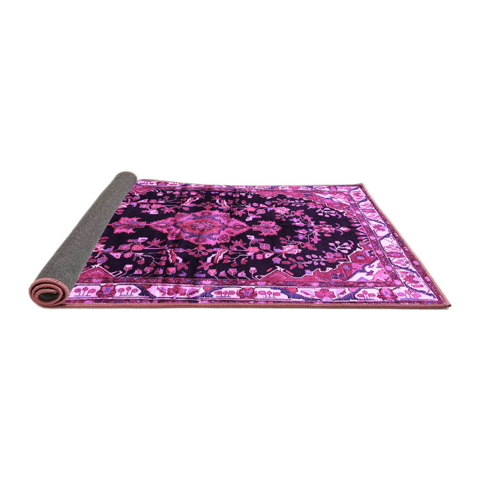 Sideview of Persian Purple Traditional Rug, tr452pur