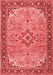 Medallion Red Traditional Area Rugs