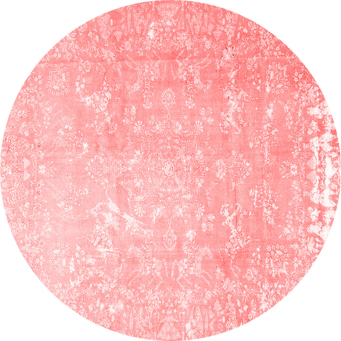 Machine Washable Oriental Red Traditional Rug, wshtr4531red