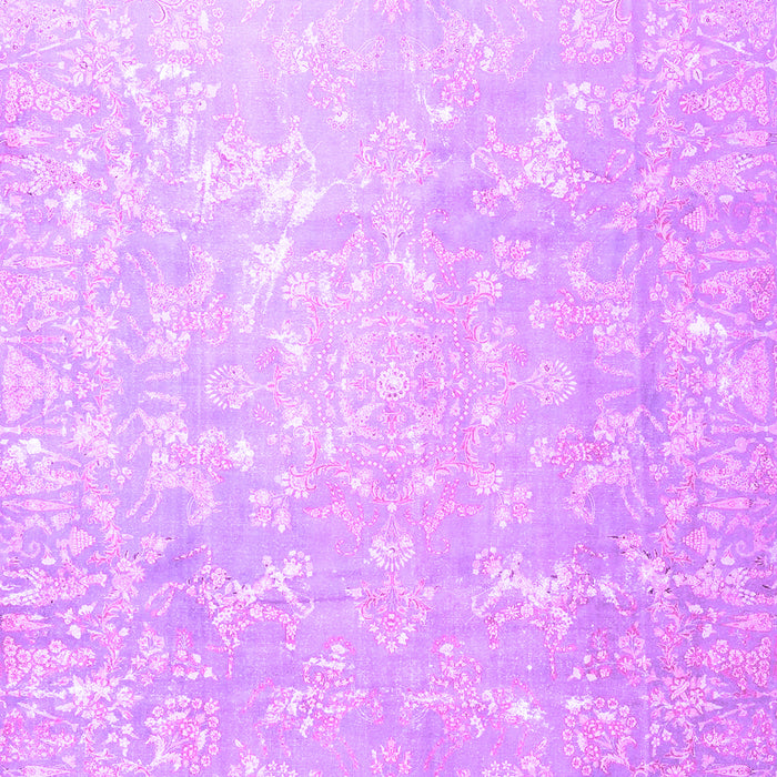 Oriental Purple Traditional Rug, tr4531pur