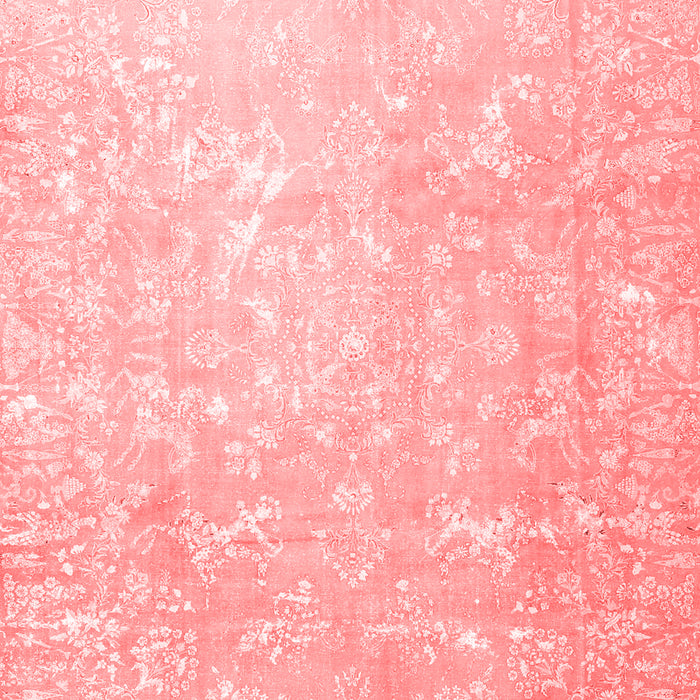 Machine Washable Oriental Red Traditional Rug, wshtr4531red