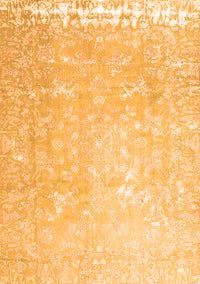 Oriental Orange Traditional Rug, tr4531org