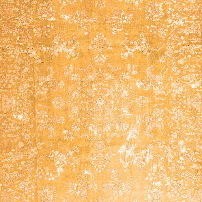 Oriental Orange Traditional Rug, tr4531org