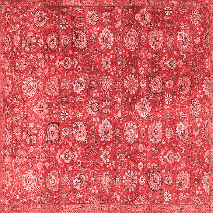 Machine Washable Persian Red Traditional Rug, wshtr4532red