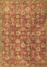 Persian Brown Traditional Rug, tr4532brn